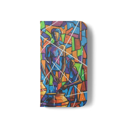 Rhythm of the Pots Flip Wallet Case