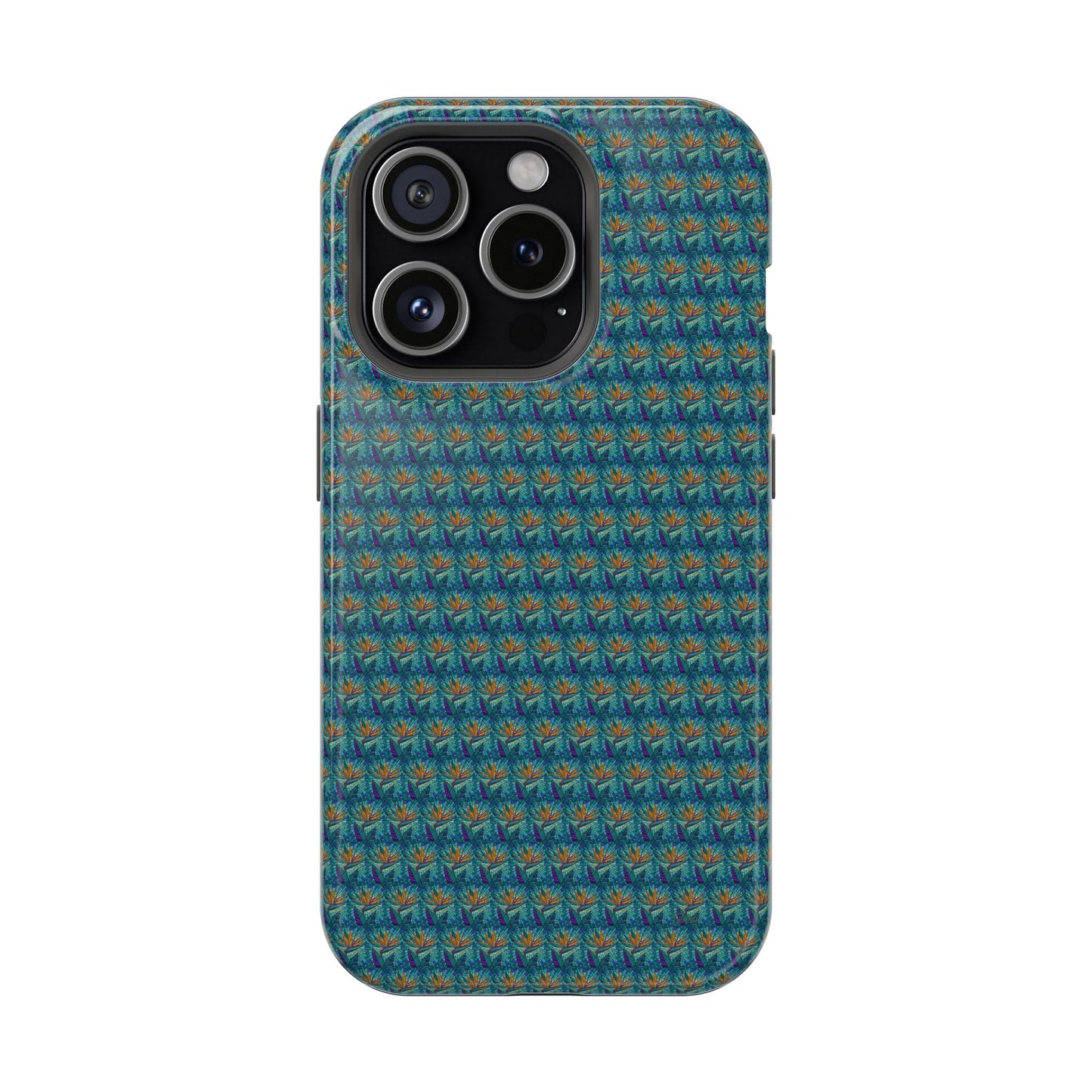 Abstract Mosaic Sunburst Pattern MagSafe® Phone case