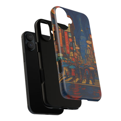 Neon Rain: Stories Beneath the City Lights MagSafe® Phone Case