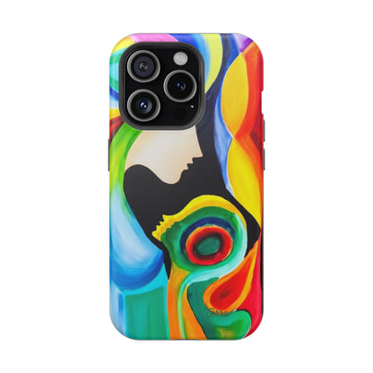 Kaleidoscope Kissed Colors – MagSafe® Phone Case