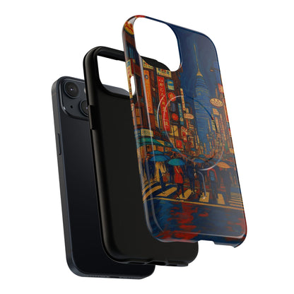 Neon Rain: Stories Beneath the City Lights MagSafe® Phone Case