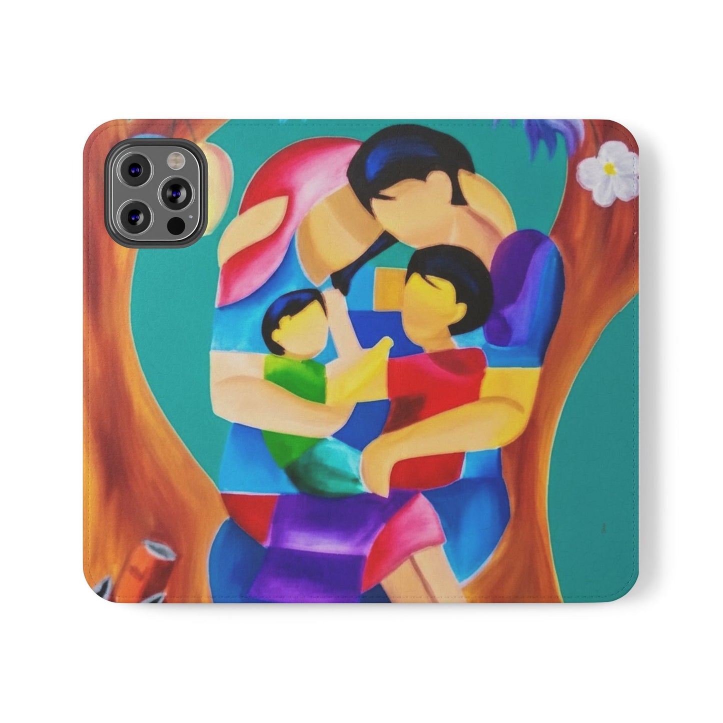 Embrace of the Filipino Family Flip Case