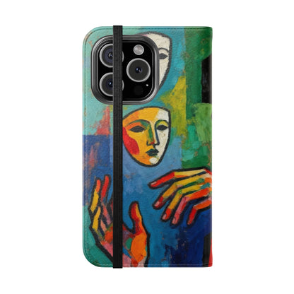 Veil of Essence Flip Phone Case