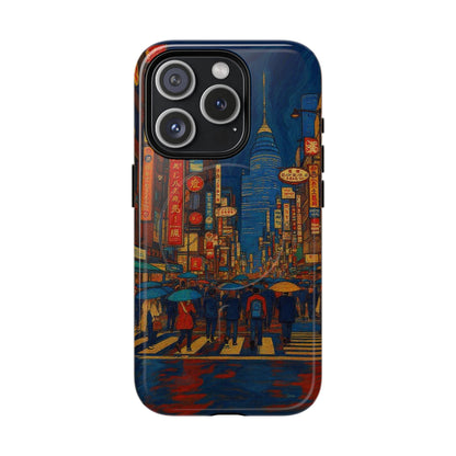 Neon Rain: Stories Beneath the City Lights MagSafe® Phone Case