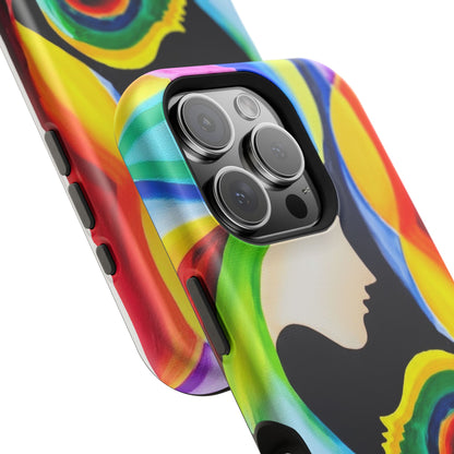 Kaleidoscope Kissed Colors – MagSafe® Phone Case