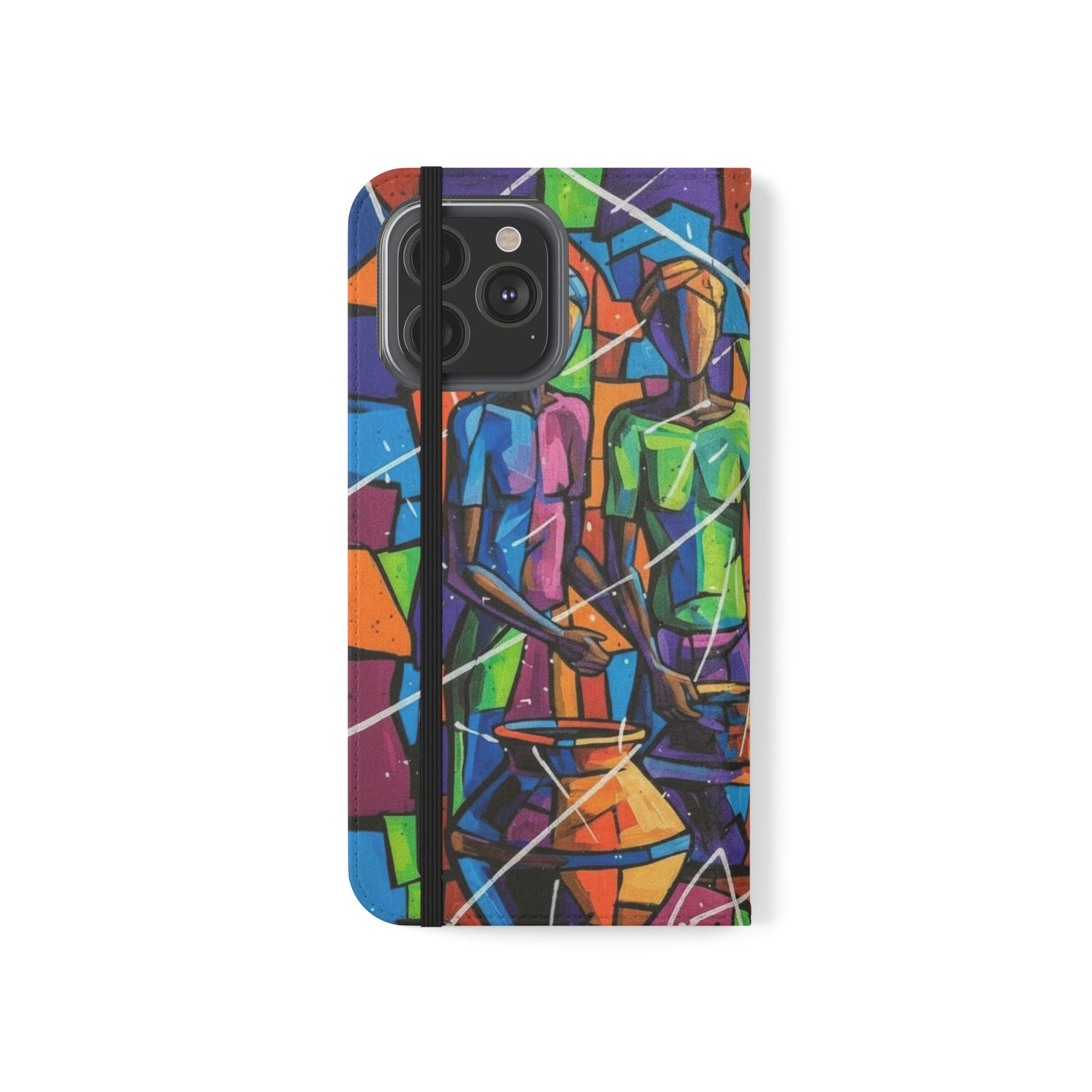 Rhythm of the Pots Flip Wallet Case