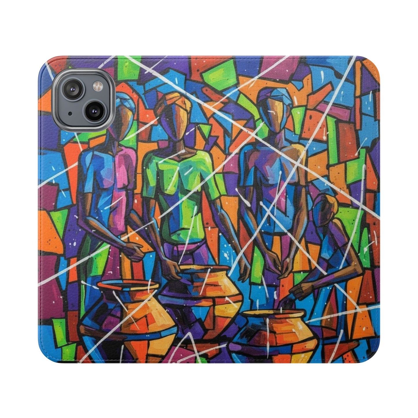 Rhythm of the Pots Flip Wallet Case