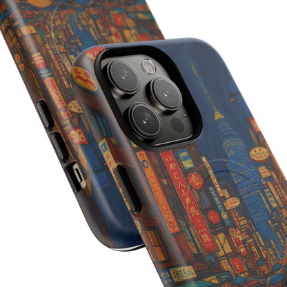 Neon Rain: Stories Beneath the City Lights MagSafe® Phone Case