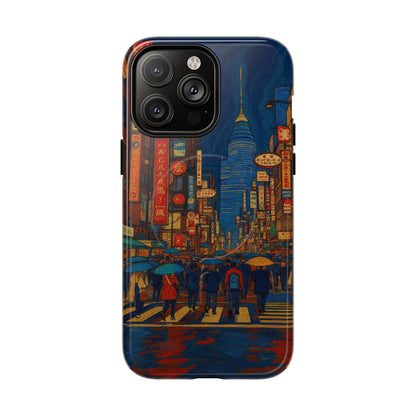 Neon Rain: Stories Beneath the City Lights MagSafe® Phone Case