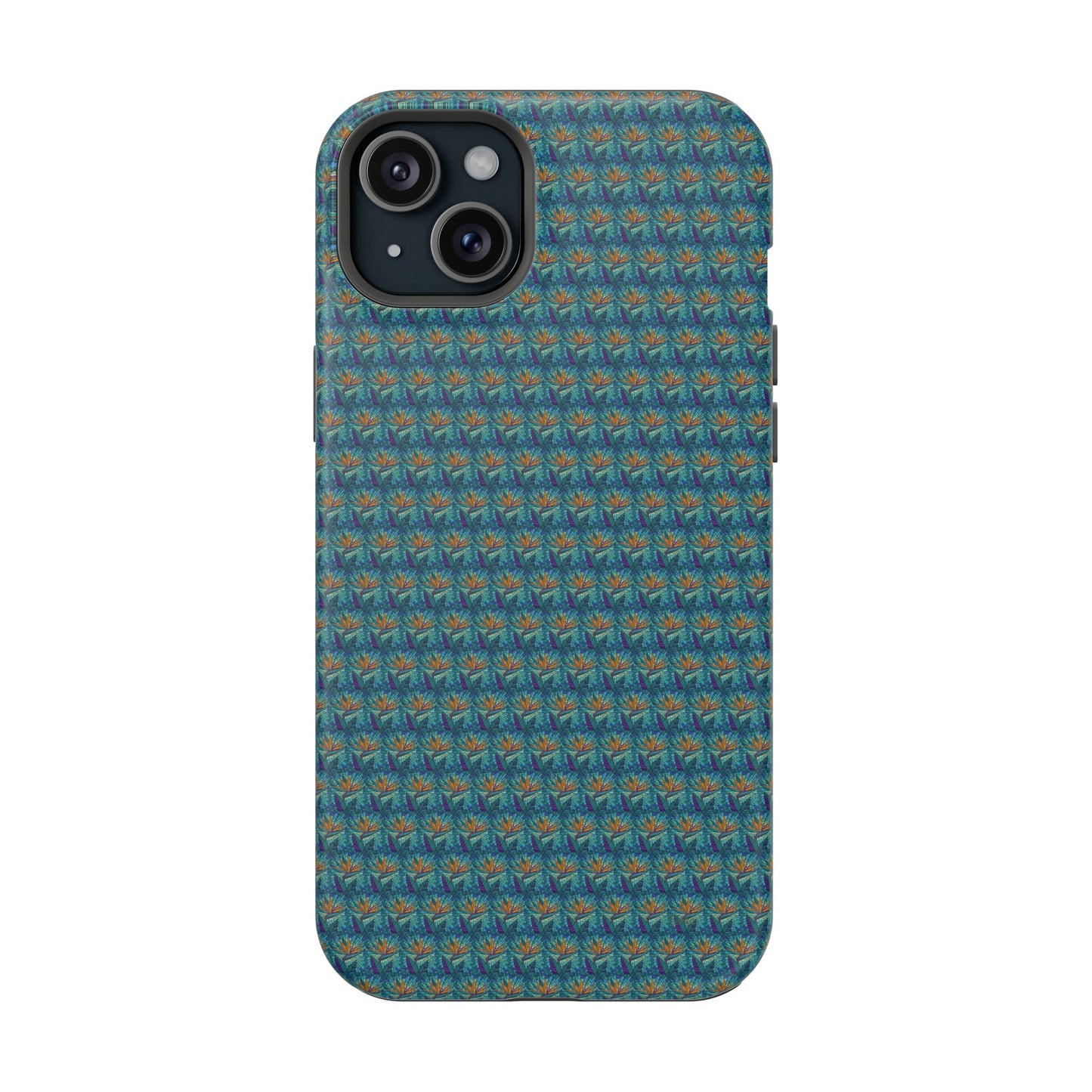 Abstract Mosaic Sunburst Pattern MagSafe® Phone case