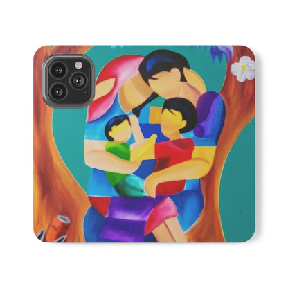 Embrace of the Filipino Family Flip Case