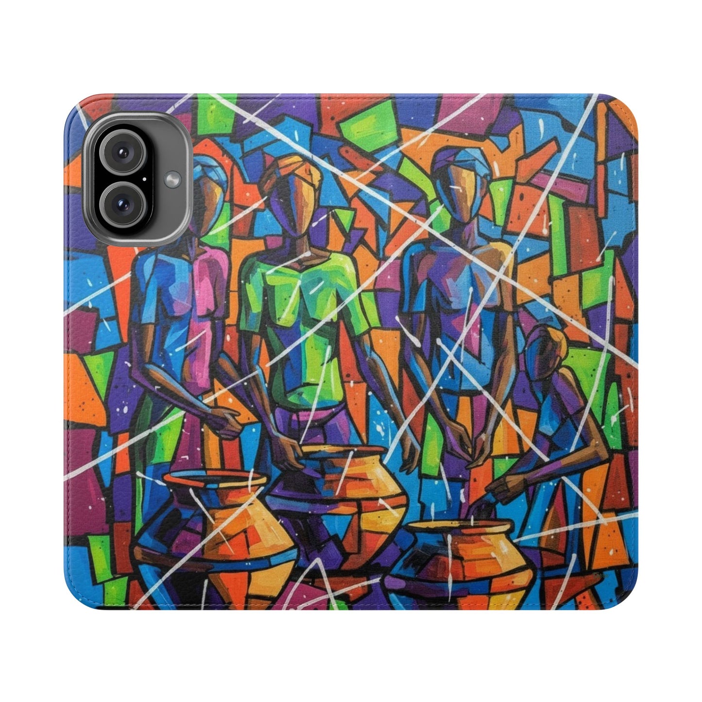 Rhythm of the Pots Flip Wallet Case