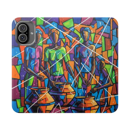 Rhythm of the Pots Flip Wallet Case