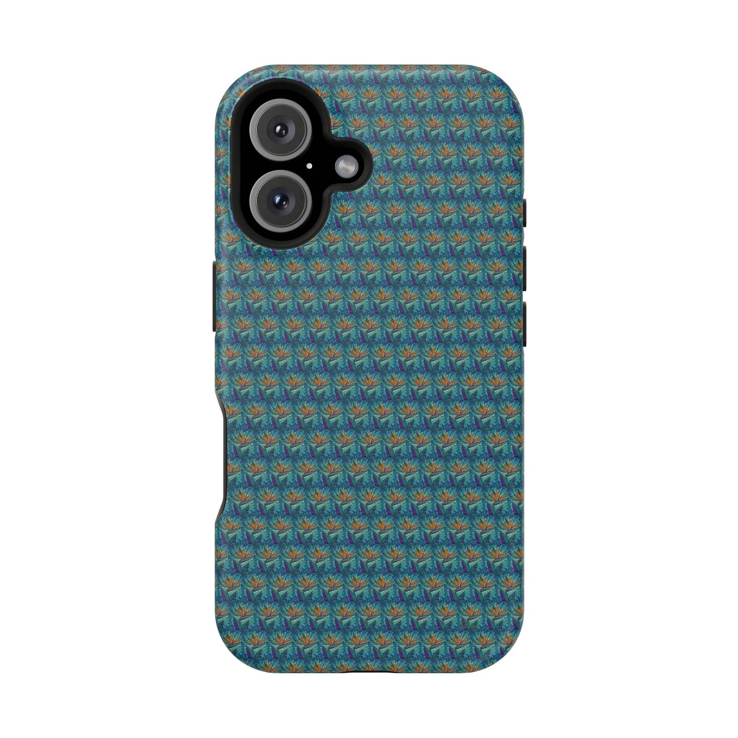 Abstract Mosaic Sunburst Pattern MagSafe® Phone case