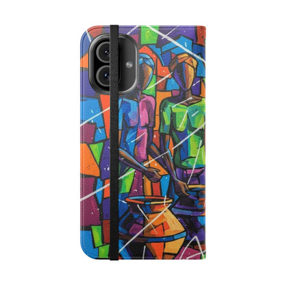 Rhythm of the Pots Flip Wallet Case