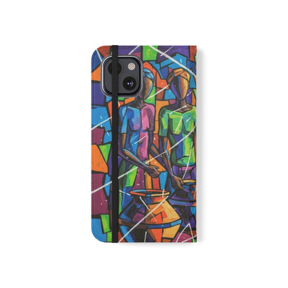 Rhythm of the Pots Flip Wallet Case