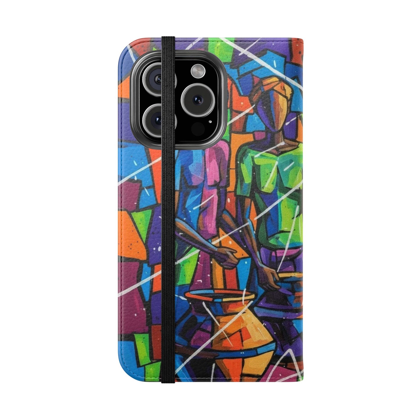 Rhythm of the Pots Flip Wallet Case