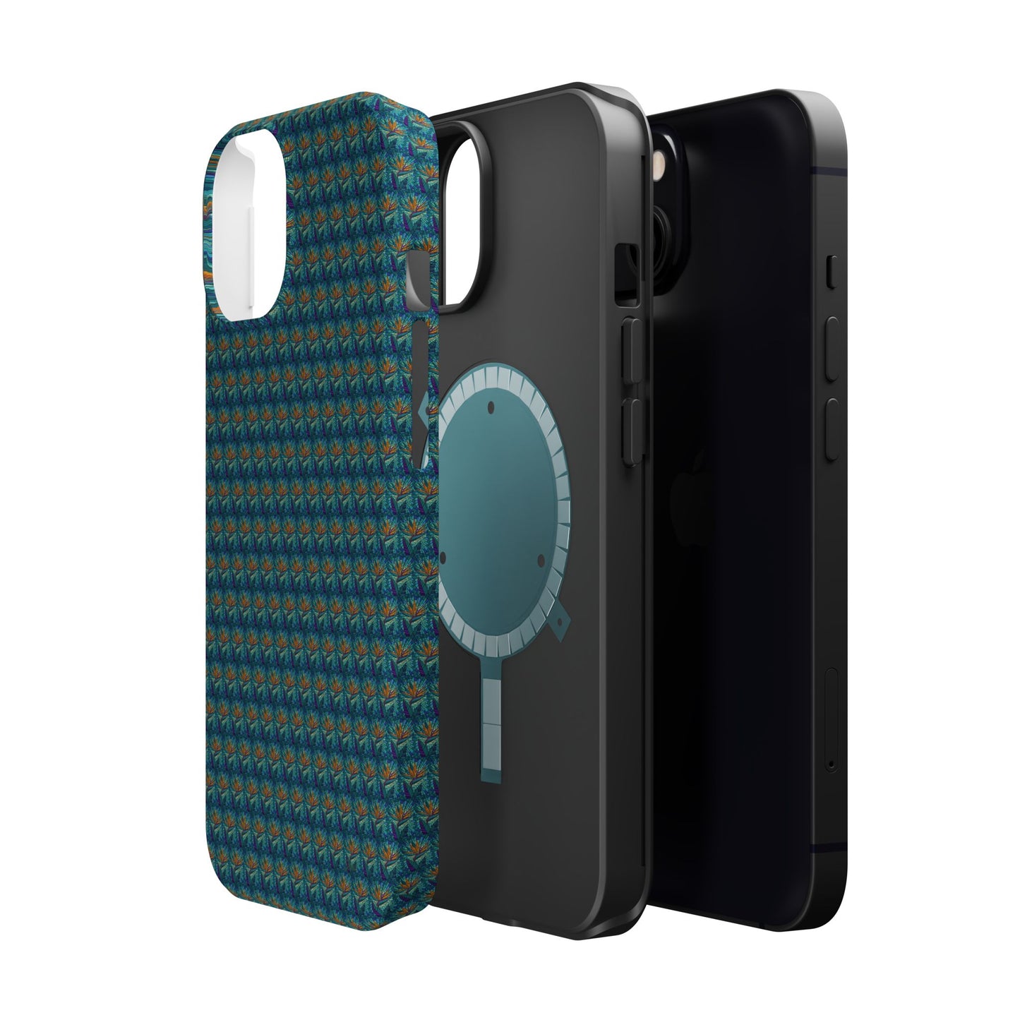 Abstract Mosaic Sunburst Pattern MagSafe® Phone case