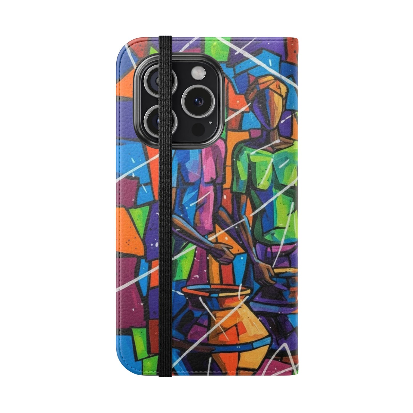 Rhythm of the Pots Flip Wallet Case