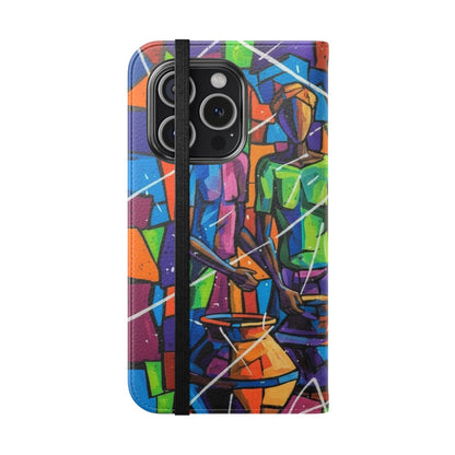Rhythm of the Pots Flip Wallet Case