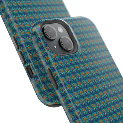 Abstract Mosaic Sunburst Pattern MagSafe® Phone case