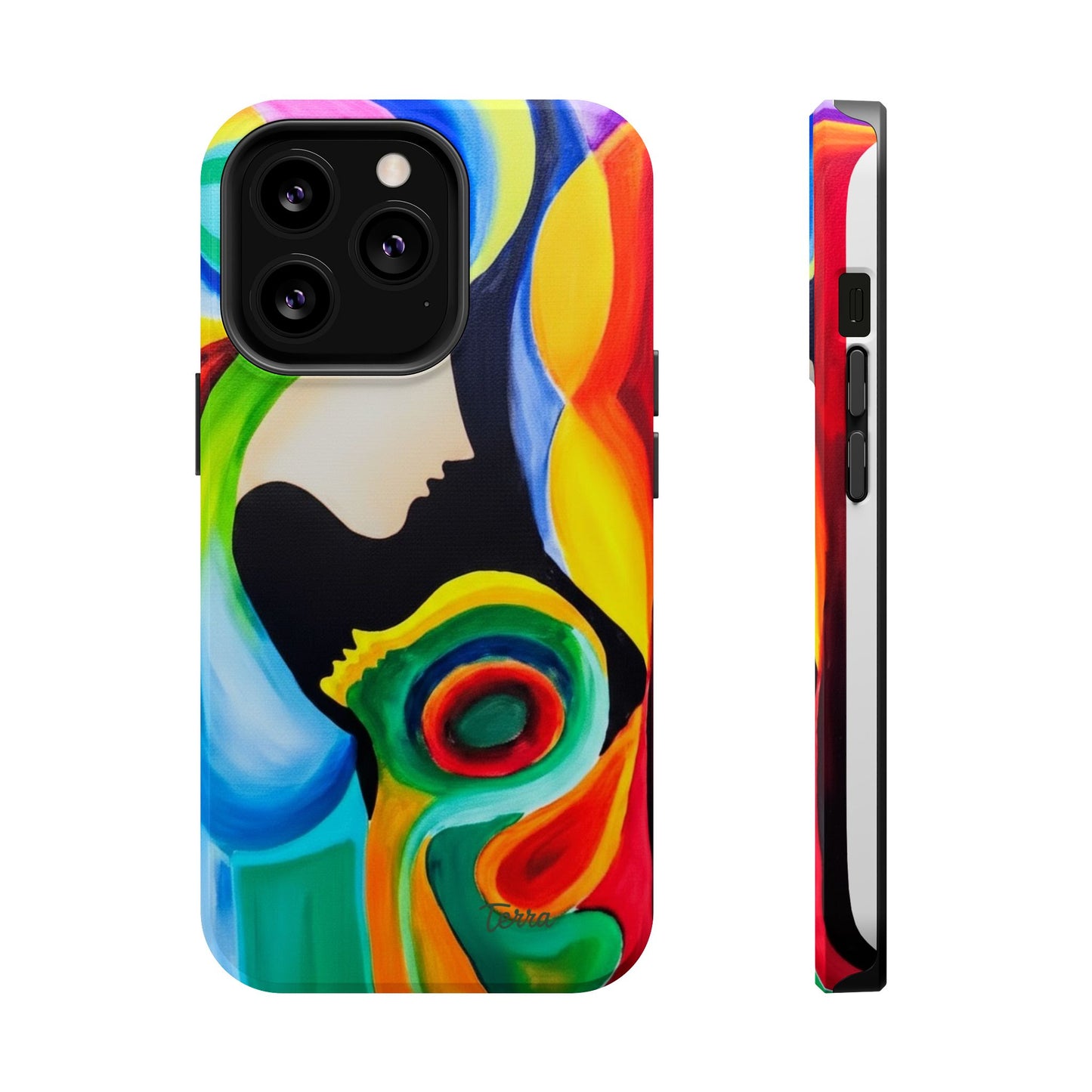 Kaleidoscope Kissed Colors – MagSafe® Phone Case