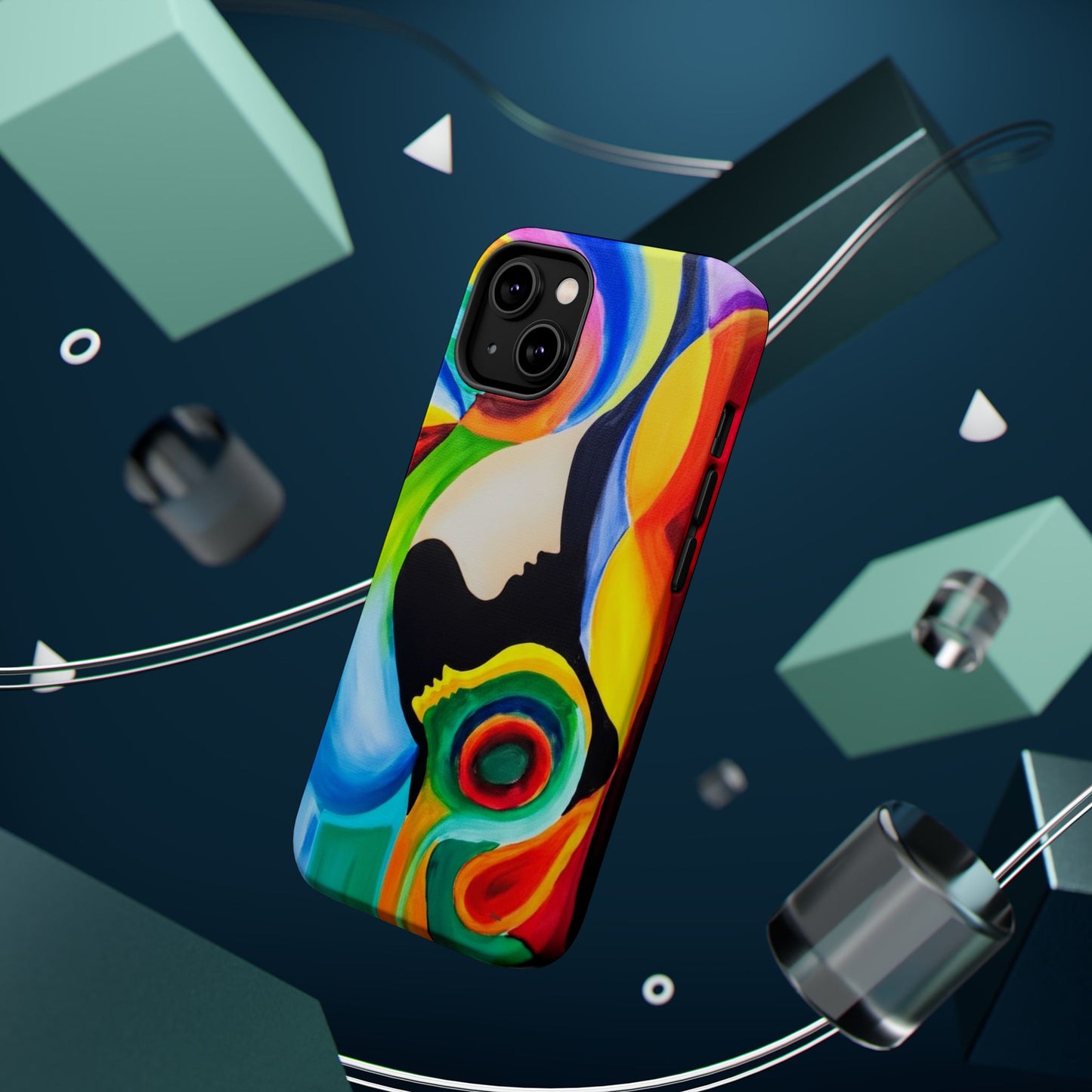 Kaleidoscope Kissed Colors – MagSafe® Phone Case