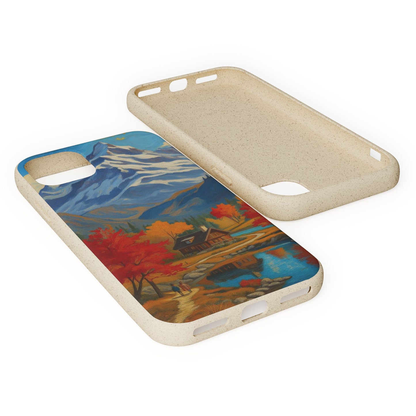 Whispering Pines Retreat Biodegradable Cases