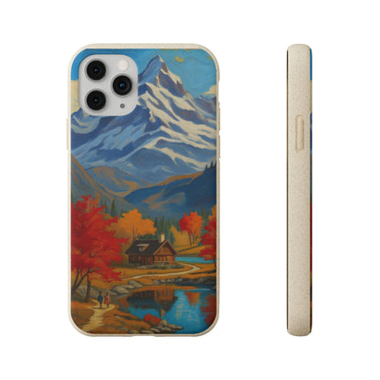 Whispering Pines Retreat Biodegradable Cases