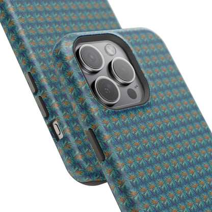 Abstract Mosaic Sunburst Pattern MagSafe® Phone case
