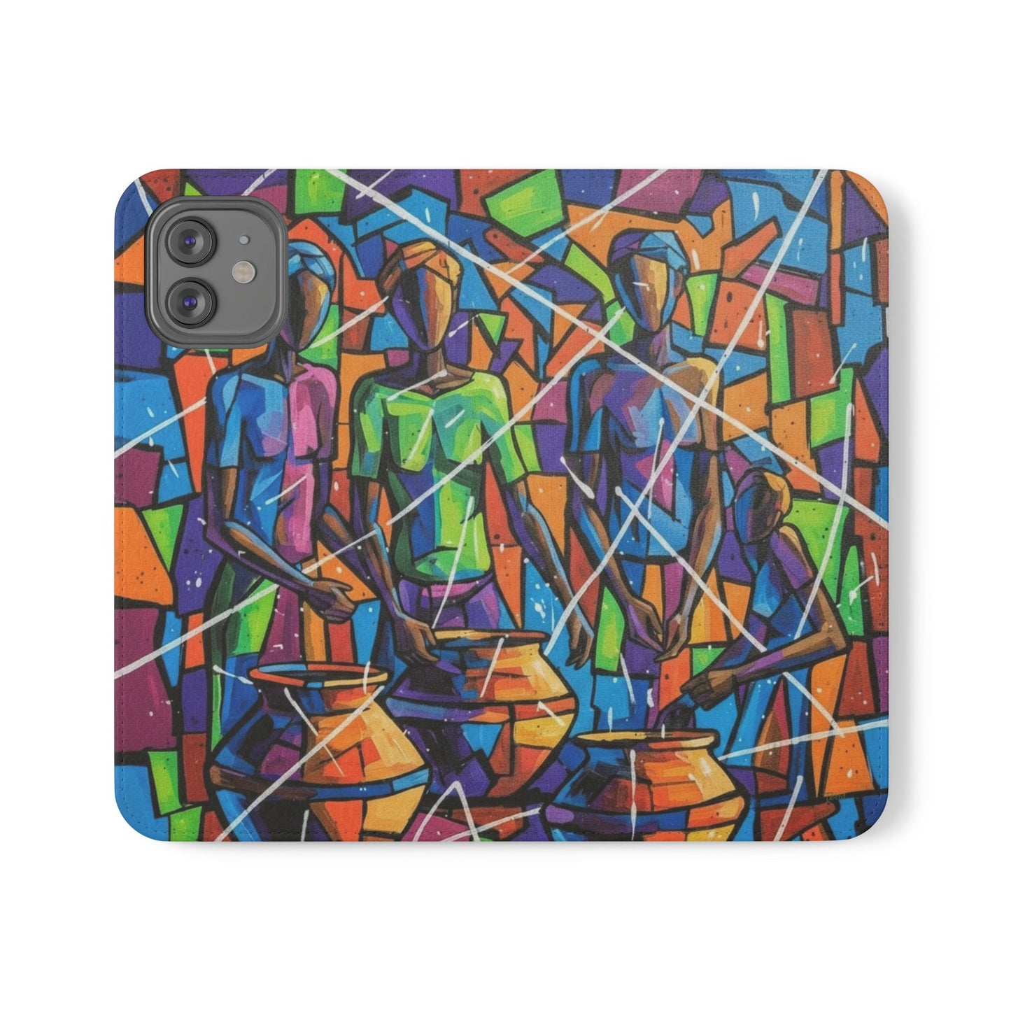 Rhythm of the Pots Flip Wallet Case
