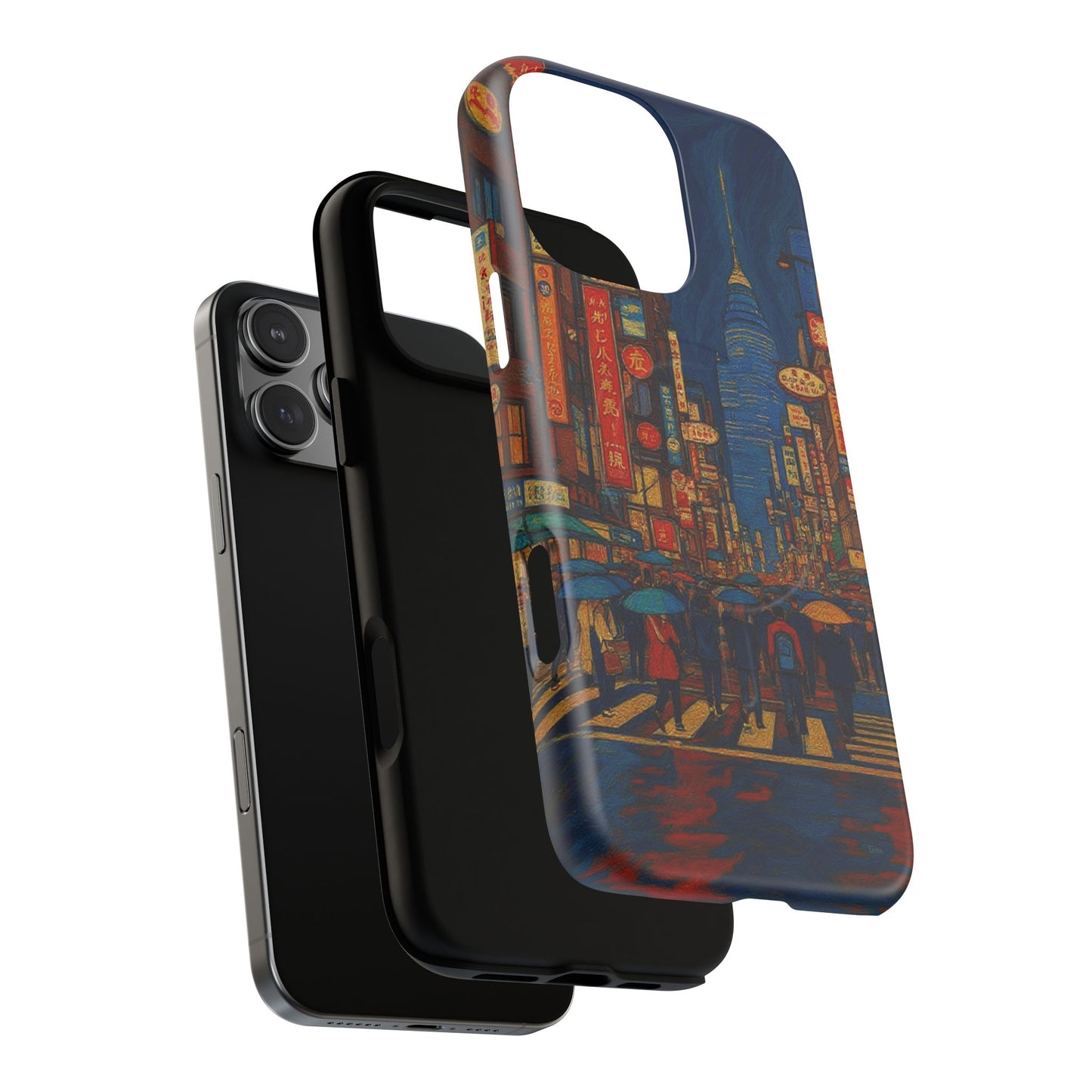 Neon Rain: Stories Beneath the City Lights MagSafe® Phone Case