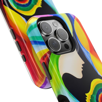 Kaleidoscope Kissed Colors – MagSafe® Phone Case