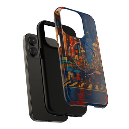 Neon Rain: Stories Beneath the City Lights MagSafe® Phone Case