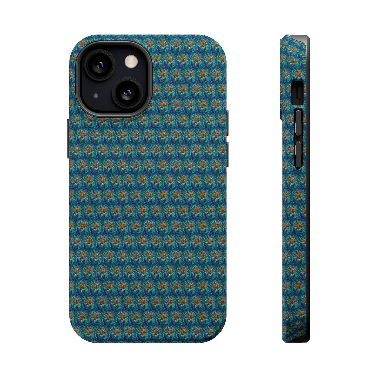 Abstract Mosaic Sunburst Pattern MagSafe® Phone case