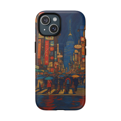 Neon Rain: Stories Beneath the City Lights MagSafe® Phone Case