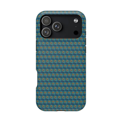 Abstract Mosaic Sunburst Pattern MagSafe® Phone case
