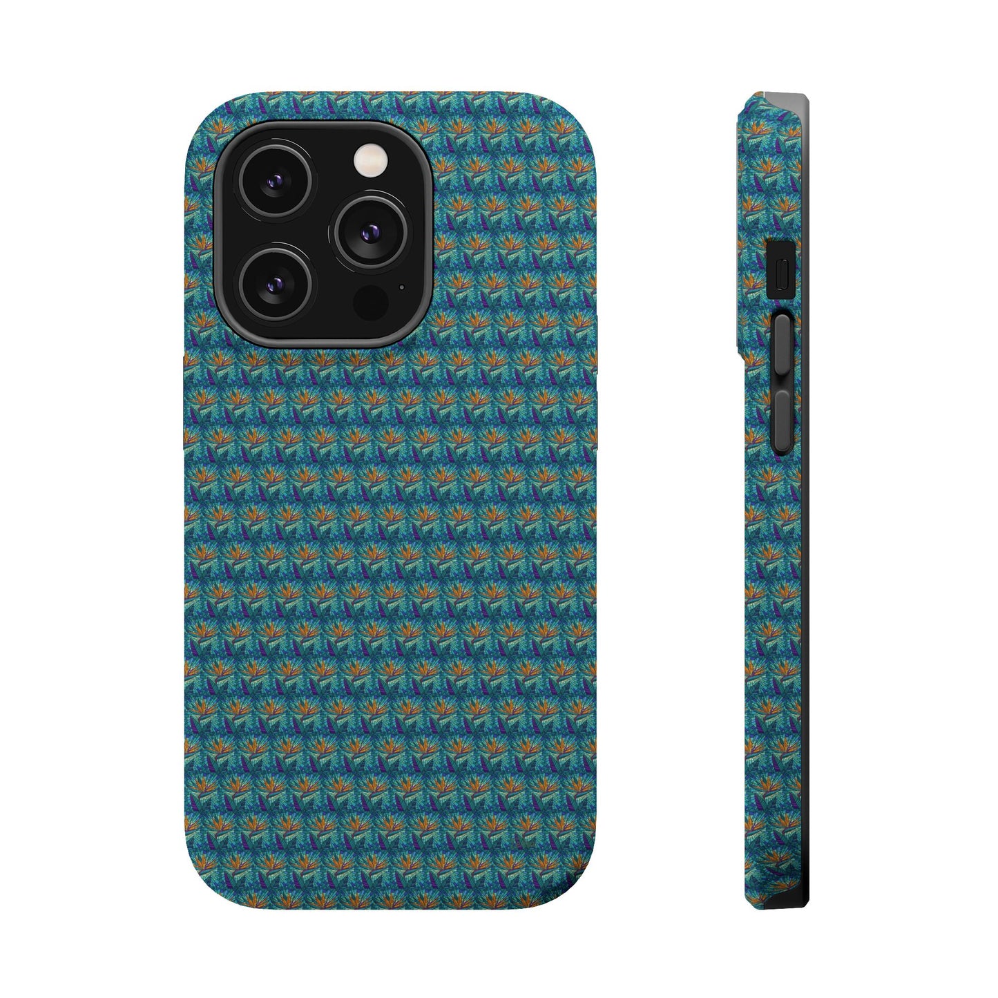 Abstract Mosaic Sunburst Pattern MagSafe® Phone case