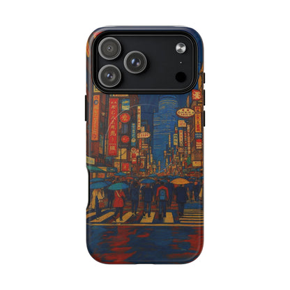 Neon Rain: Stories Beneath the City Lights MagSafe® Phone Case