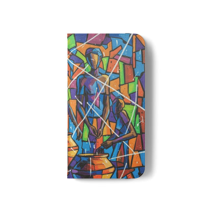 Rhythm of the Pots Flip Wallet Case