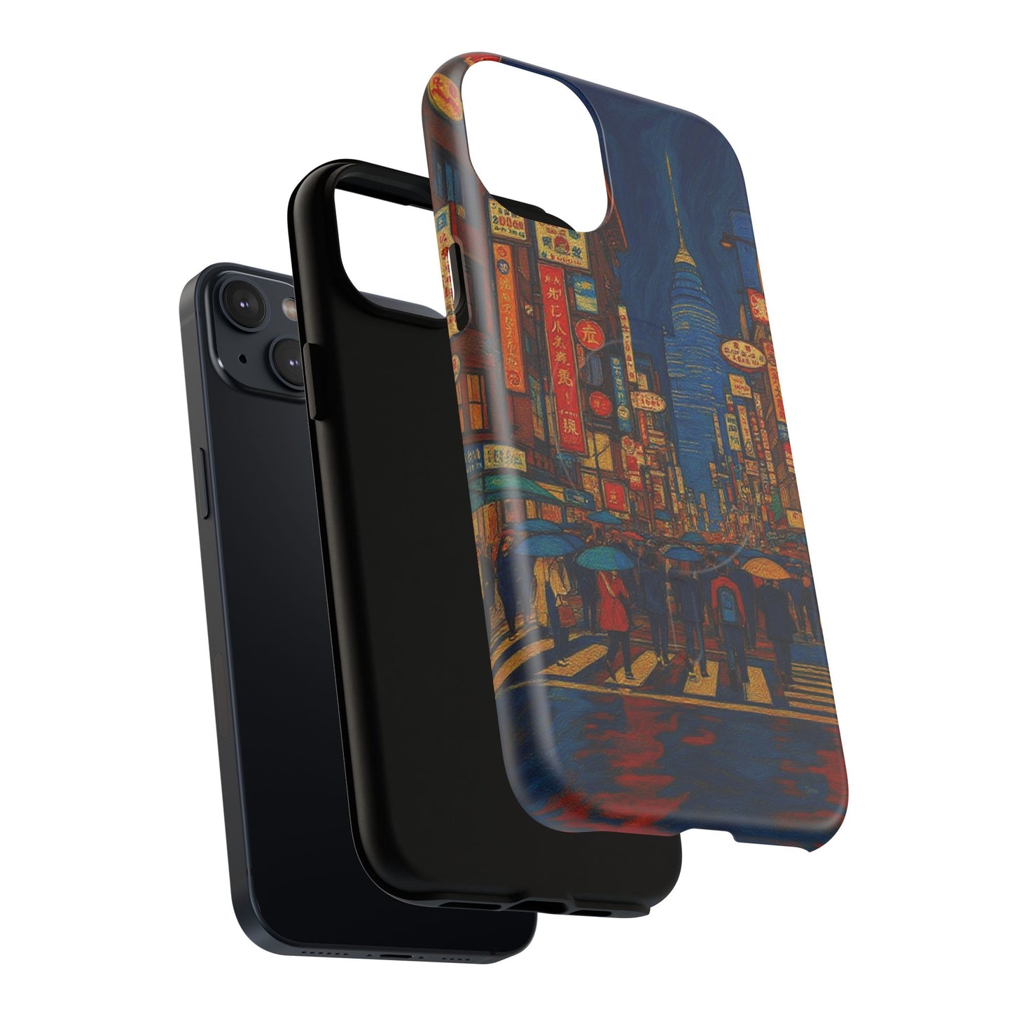Neon Rain: Stories Beneath the City Lights MagSafe® Phone Case