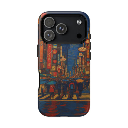 Neon Rain: Stories Beneath the City Lights MagSafe® Phone Case