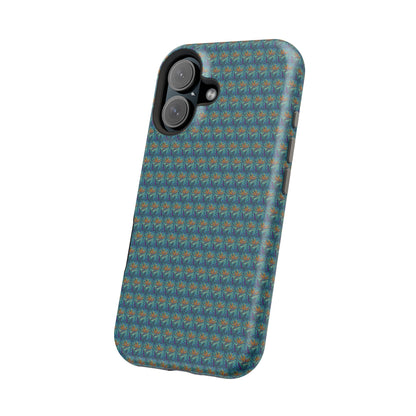 Abstract Mosaic Sunburst Pattern MagSafe® Phone case