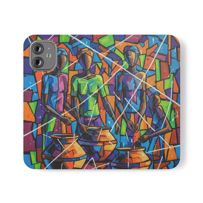Rhythm of the Pots Flip Wallet Case