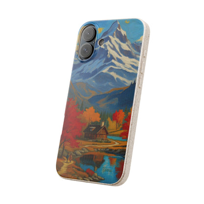 Whispering Pines Retreat Biodegradable Cases