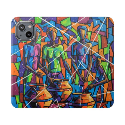 Rhythm of the Pots Flip Wallet Case