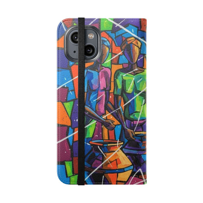 Rhythm of the Pots Flip Wallet Case