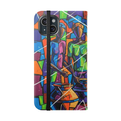 Rhythm of the Pots Flip Wallet Case