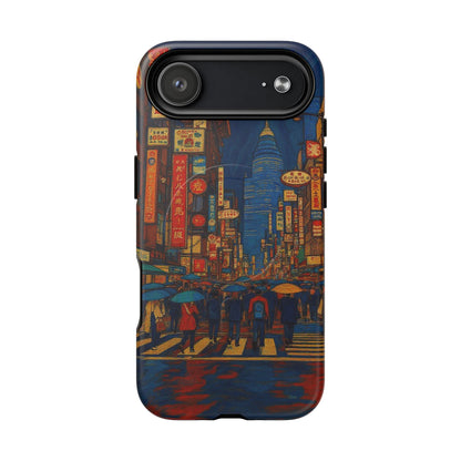 Neon Rain: Stories Beneath the City Lights MagSafe® Phone Case