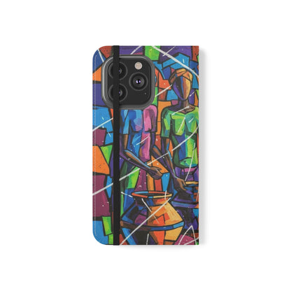 Rhythm of the Pots Flip Wallet Case